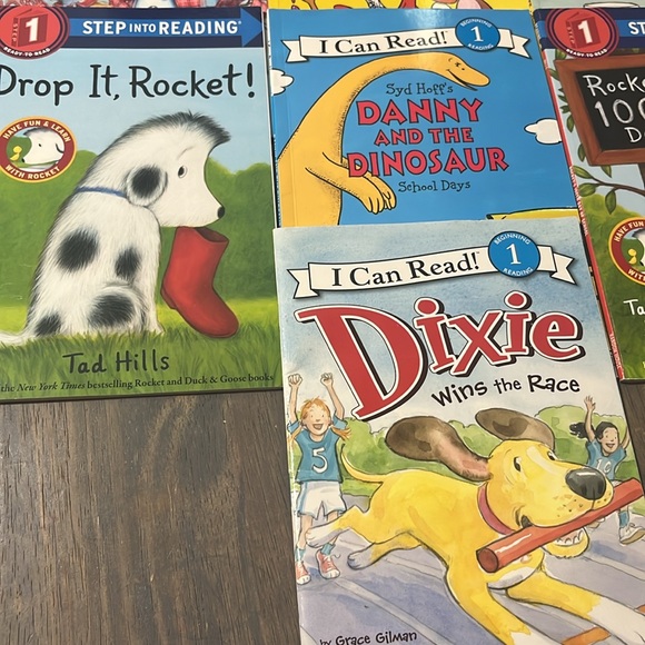 Step into Reading Children's Book Set of 10 kids book level 1 new books #40 - Picture 4 of 5